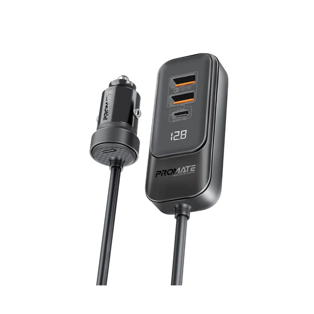 Promate Gearhub-120W Car charger Promate Gearhub-120W Car charger